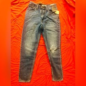 Levis Women 80s Mom Jeans|27x30| Blue Denim NWT